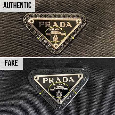 prada milano fake vs real|authentic Prada purse.